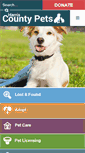 Mobile Screenshot of countypets.com